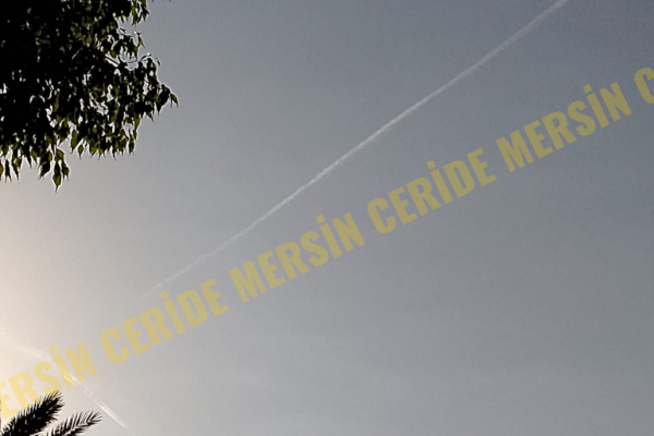 Tarsus’ta “Yağmur Yağmayacak” İddiası! Gökyüzündeki Uçaklar Dikkat Çekti