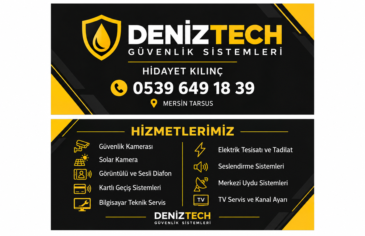 Deniztech Güvenlik sistemleri 