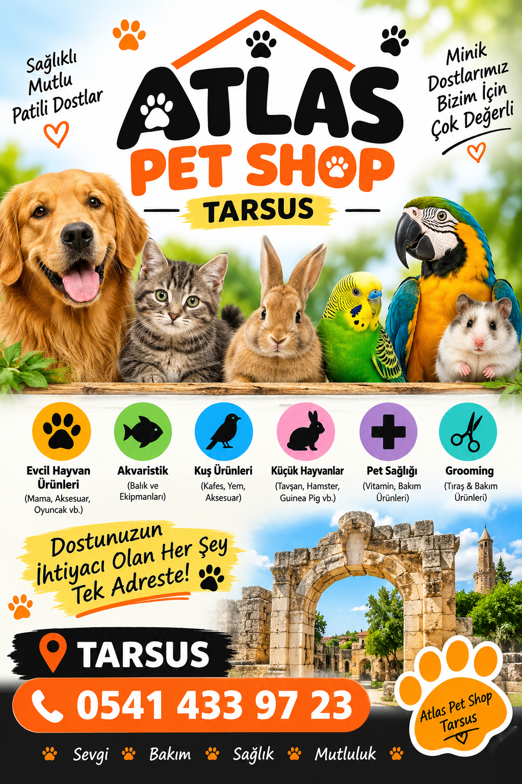 Tarsus Atlas petshop